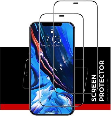 Full Screen Cover iPhone 14 Pro,SE (2022),17 ProTempered Glass Screen Protector