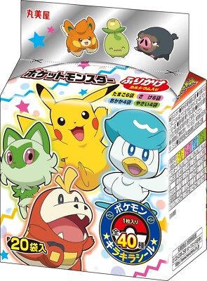 Rice Seasoning Pokemon Furikake 2.5g×20pcs 4 kinds Flavor Japanese Pop Food NN3