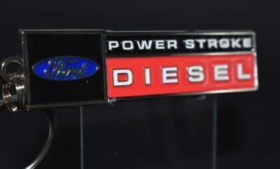 #ad #ad Unique Ford quot;Power Strokequot; Diesel keychain 21 $21.99