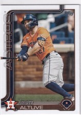 2025 Topps MLB Baseball Series 1 No. 260 Jose Altuve Astros