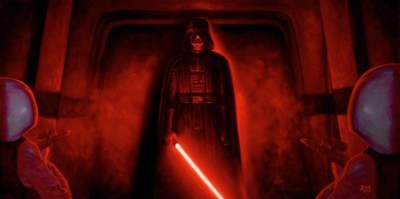 darth vader red lightsaber