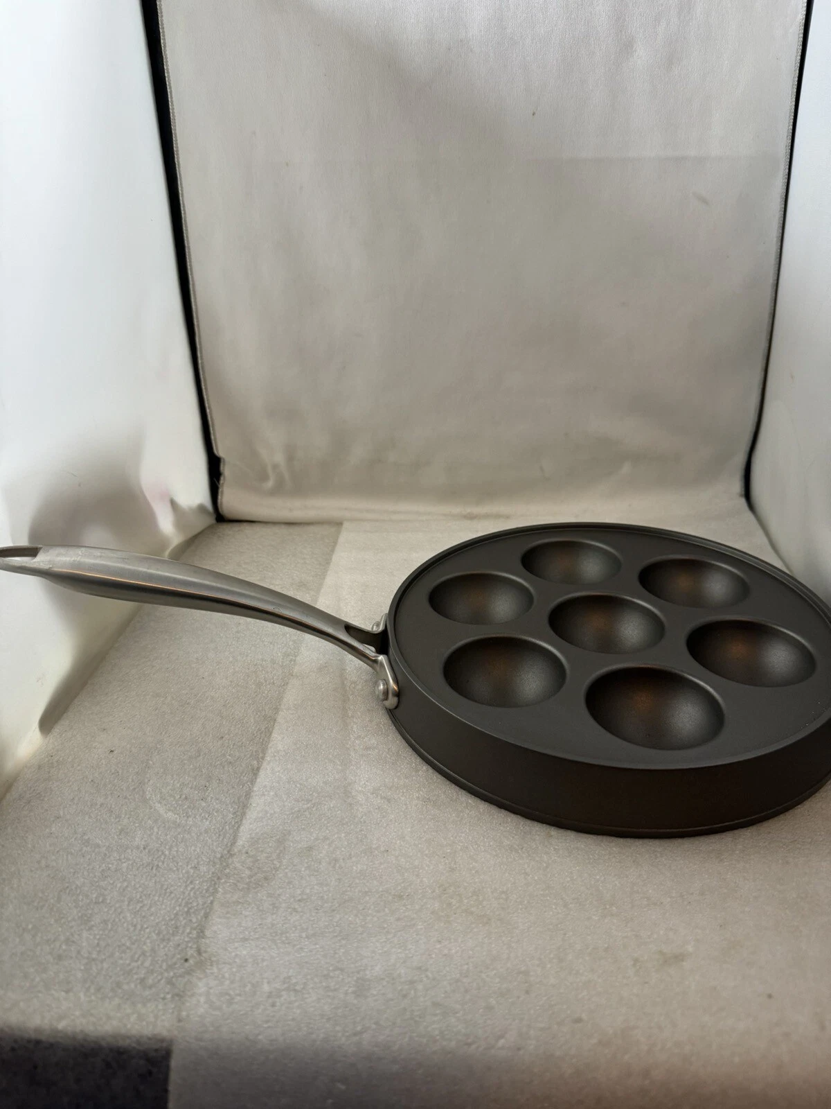 Nordic Ware Ebelskiver Filled Pancake Pan Non-Stick Aluminum Made in the USA