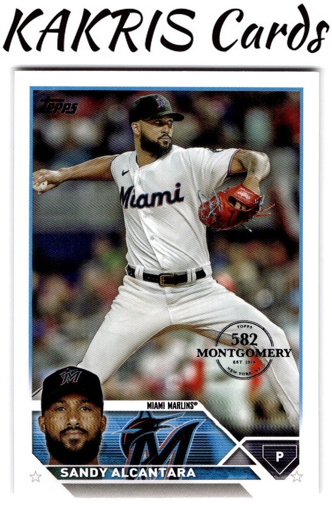 582 Montgomery Club Foil Stamped #107 Sandy Alcantara