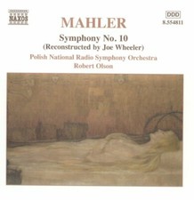 Mahler: Symphony 10 (Wheeler version) -  CD 9VVG FREE Shipping