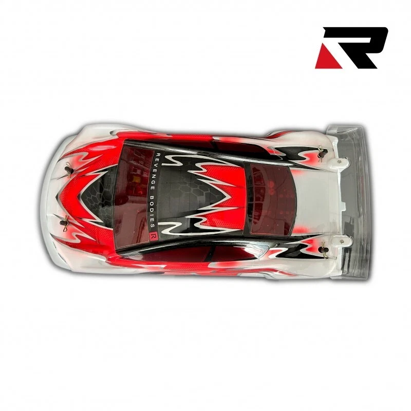 Revenge RC EQUALIZER Light Clear Body 1/10 Touring Car 190mm Racing On-Road - Image 4 of 4