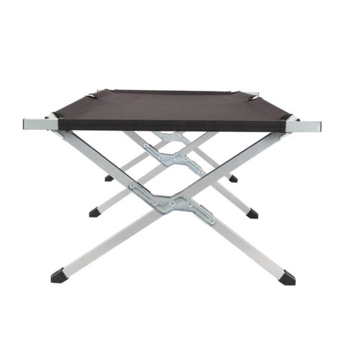 Feldbett Campingbett Klappbett Liege 190cm 150kg Gästebett klappbar Tragebeutel - Bild 16 von 21