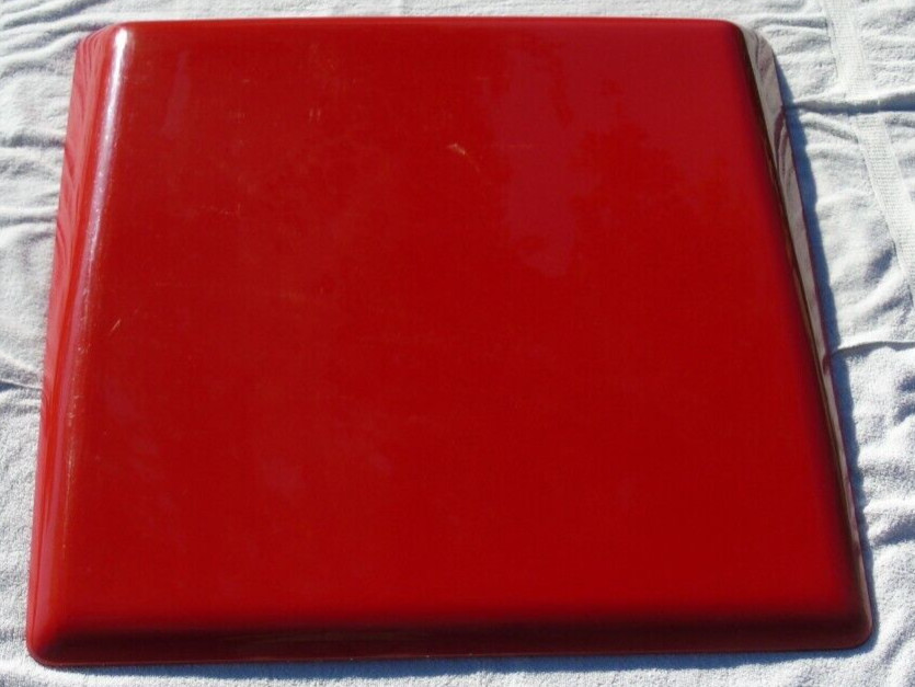 Ferrari Testarossa 1986 Rear Deck Lid Central Panel Hood Trunk Red OEM Taillight