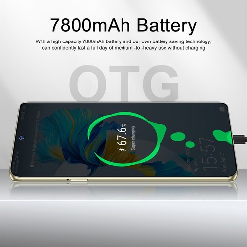 11 Pro+ Smartphone Android 14 entsperrt 8+512GB 7,3'' 24+48MP 7800mAh Dual SIM - Bild 11 von 23