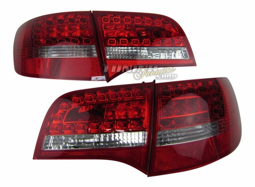 For Audi A6 S6 4F C6 Avant Original LED Rear Lights By Facelift 2009- Fits