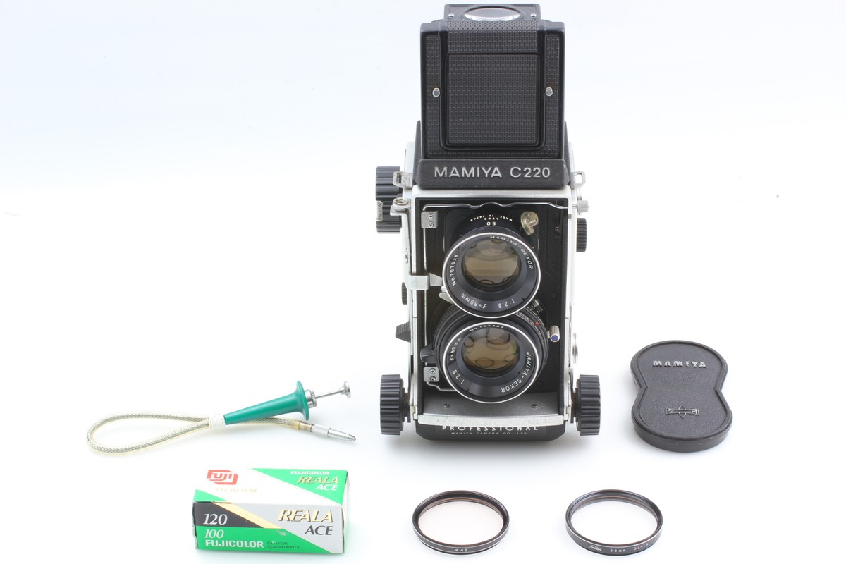 MINT] Mamiya C220 Professional TLR Film Camera 80mm f2.8