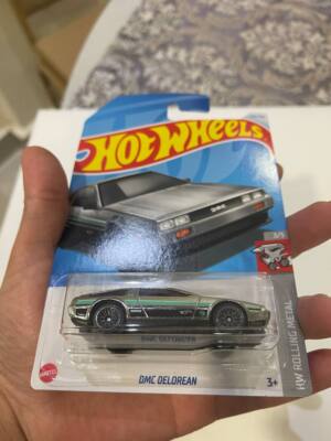 2024 HOT WHEELS N CASE TREASURE HUNT THUNT DMC DELOREAN BTTF #236