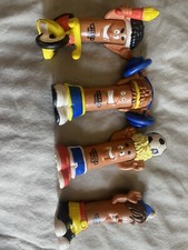 Target Hillshire Farms Toy Weiner Pack Figurines Lot Of 4 1996 Collectible