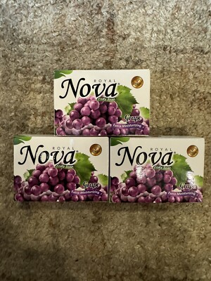 Royal nova Fruity Soap! Grape Flavored Sold In Lot Of 3!! 