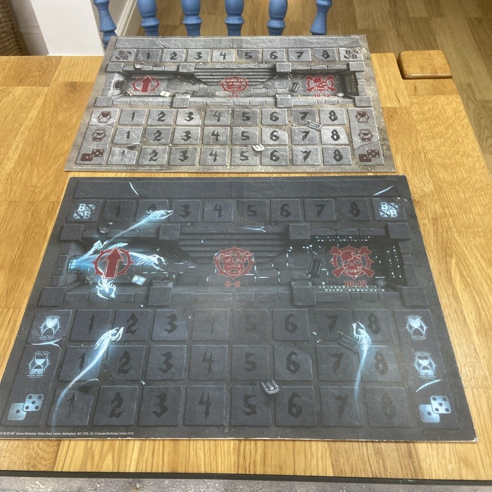 Blood Bowl Shambling Undead Team Pitch And Large Dugouts eBay