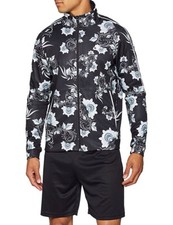 Nike Men's Floral Sportswear N98 Jacket Tribute Black And White Size M Rare!