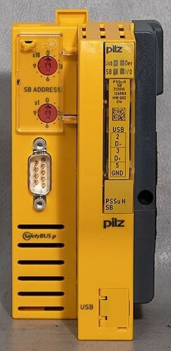 NEW Pilz PSSu H SB SafetyBUS p 312010 Head I/O Module w/PSSu A Ec - Picture 2 of 6