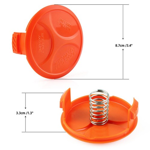 F??r Black & Decker Tagliabordi Trimmer Tappo bobina BESTA525 BESTA528 STC1840EPC - Foto 4 di 24