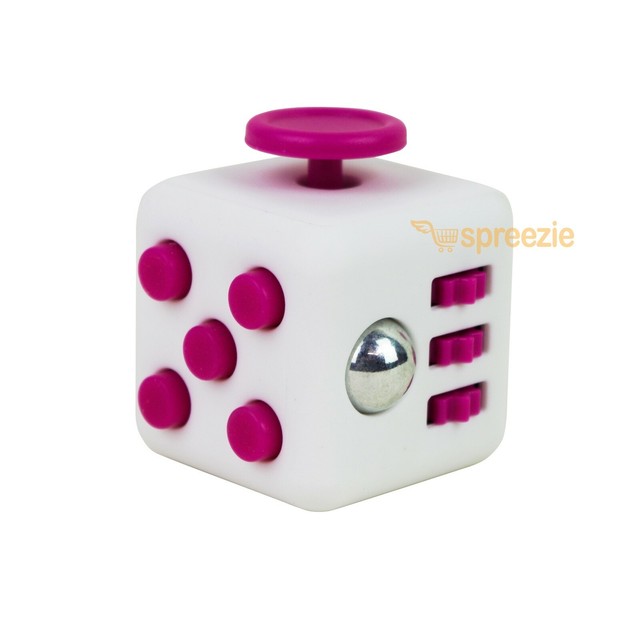 pink fidget cube