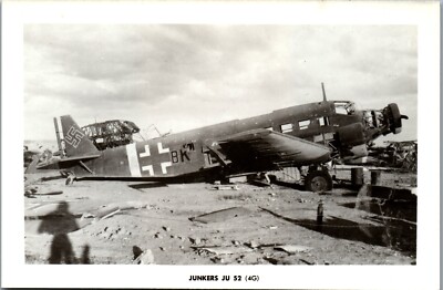 Junkers JU-52 Plane Photograph (4 x 6 in)