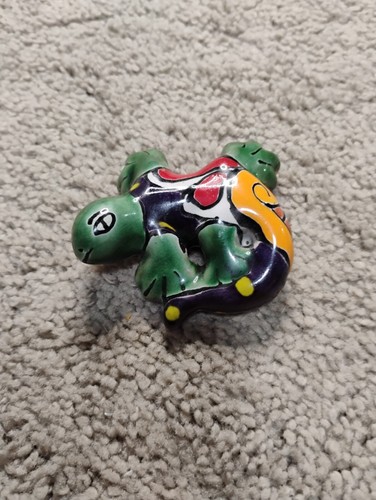 Mexican Folk Art Pottery Magnet Lizard - Picture 4 of 5