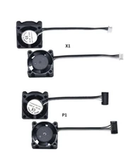 Extruder Hot End 2510 Cooling Fan for Bambu Lab X1 X1C X1E P1P P1S 3D Printer