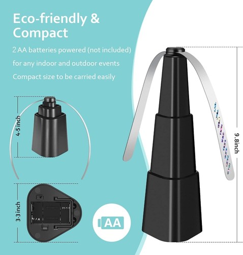 Portable Tabletop Fly Fan with Reflective Blades - Keep Flies Away, 4 Pack - Picture 6 of 10