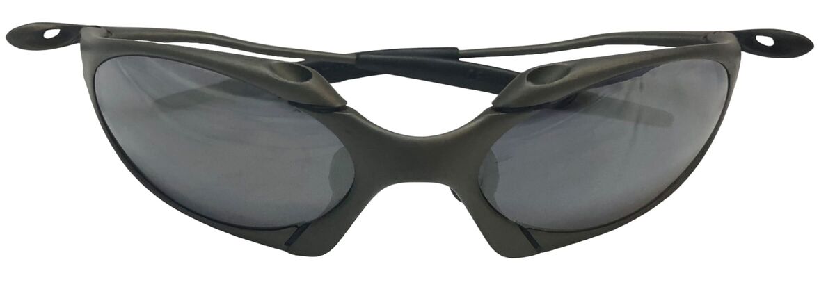 OAKLEY Romeo Sunglasses Black Iridium Lenses X-Metal Frame OAKLEY Romeo Sunglasses Black Iridium Lenses X-Metal Frame
