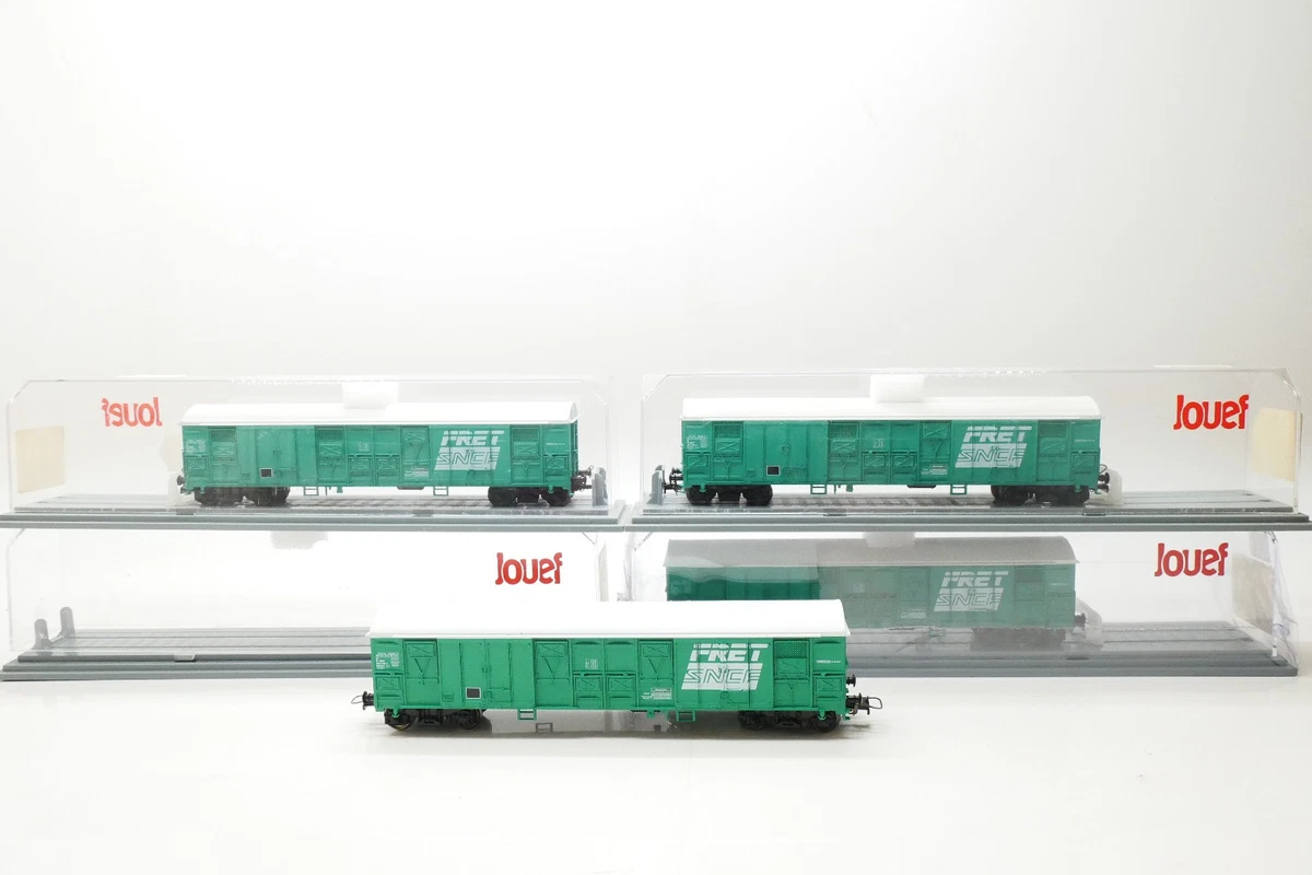 Lot Jouef 13 éléments Passage Supérieur Droit Rail – Échelle H0 1/87 – Train Miniature