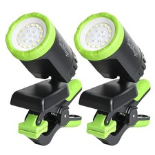 2-Pack Rechargeable LED Work Light, 360  Adjustable Spotlight with Magnetic B...
