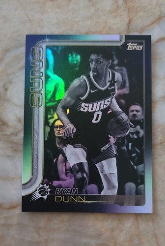 Ryan Dunn – 2025-26 Topps Basketball · Base Cards I Blackout Variation #159 Ryan Dunn