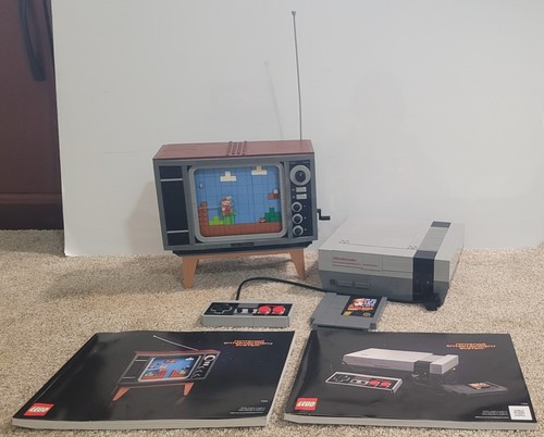 Lego 71374 Super Mario Nintendo NES 100% komplett mit Anleitung - Bild 1 von 13