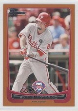 2012 Bowman Orange Border 207/250 Shane Victorino #83 0d9