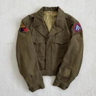 1944 WWII Wool Field Jacket 751st Tank Armored Battalion 5th US Army Patch 38