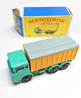 Original 1968 MATCHBOX LESNEY No. 47 Green D.A.F. TIPPER CONTAINER TRUCK MIB