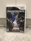 Transformers: The Game (Nintendo Wii, 2007) CIB! W/ Manual!