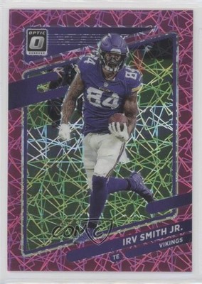 2021 Panini Donruss Optic Pink Velocity Prizm 74/79 Irv Smith Jr #96 0q84
