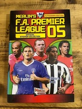 Merlin Premier League 2005 Complete Album & Binder. Adult Collector