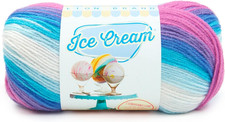  1 Skein Ice Cream Baby Yarn, Moon Mist, 1182 Foot Pack of 1 