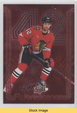 2024-25 Upper Deck Series 2 Fluorescence Red Nolan Allan #F-47 READ vs3