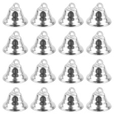 20 Pack Jingle Bells Mini Small Bells Craft Bells with Hooks for Christmas
