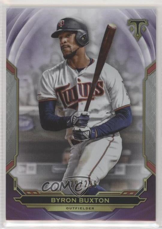 2019 Topps Triple Threads Amethyst 29/299 Byron Buxton #78 s3g