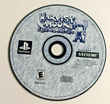HARVEST MOON: BACK TO NATURE SONY PS 1 DISK ONLY