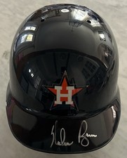 NOLAN RYAN AUTOGRAPH SIGNED FULL SIZE BATTING HELMET HOUSTON ASTROS HOF JSA