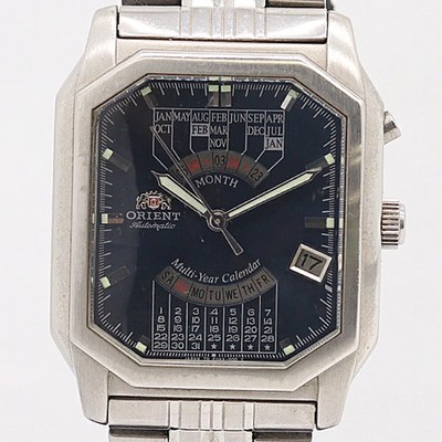 [A3R] Orient Multi Year Calendar EUAA-C0 AT Navy Dial Automatic Watch [319]