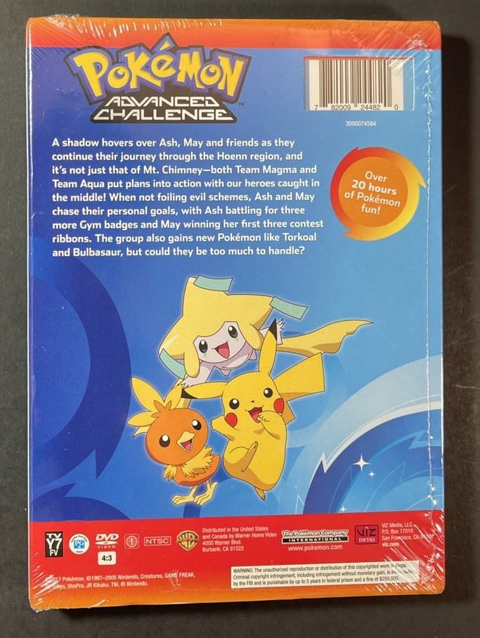 Pokemon Advanced Challenge [ The Complete Collection ] (DVD) NEW