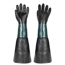 23.6" Blast Gloves for Abrasive Blasting Used on Sandblasting Sandblaster San...
