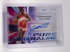 DOMINIQUE WILKINS 2025-26 LEAF ADRENALINE AUTO PLATINUM /35 #PA-DW1 Q5729