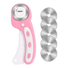 Rotary Fabric Cutter 45 MM Fabric Cutting Rotary Cutter With Ergonomic