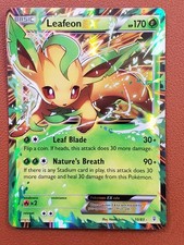 Leafeon EX Holo Rare Card 10/83 XY Generations NM/M Condition Pokémon TCG Card