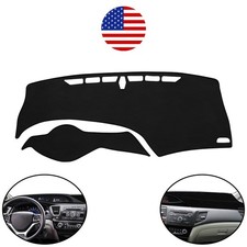For Honda Civic 2012-2015 Non-slip Dashmat Dash Board Cover Dashboard Mat Black